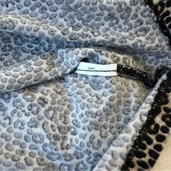 Michael Kors Women’s Leopard Print Black Tan Cold Shoulder Dress Size: Small - Picture 7 of 10